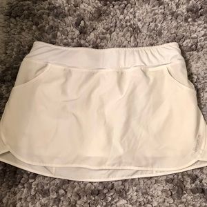 White Reebok Skort M